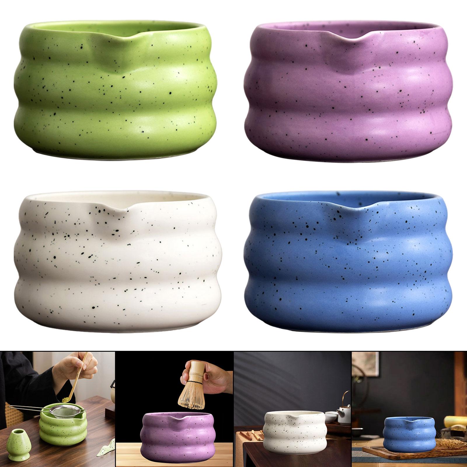 Japanese Pottery - 일본식 말차 그릇 도자기 그릇, 붓는
