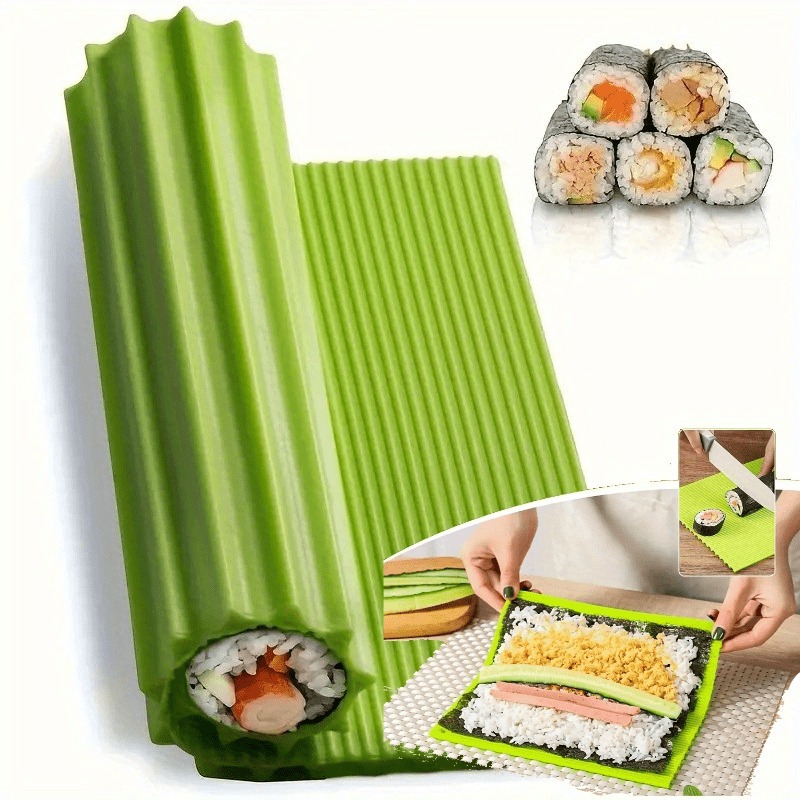 Sushi Making Kit - 1개 고품질 실리콘 스시 매트 -