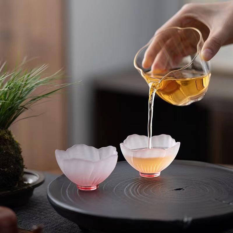 일본식 분홍색 내열유리 덮개형 그릇, 마스터컵, 차를  - Japanese Tea 리뷰 및 가격