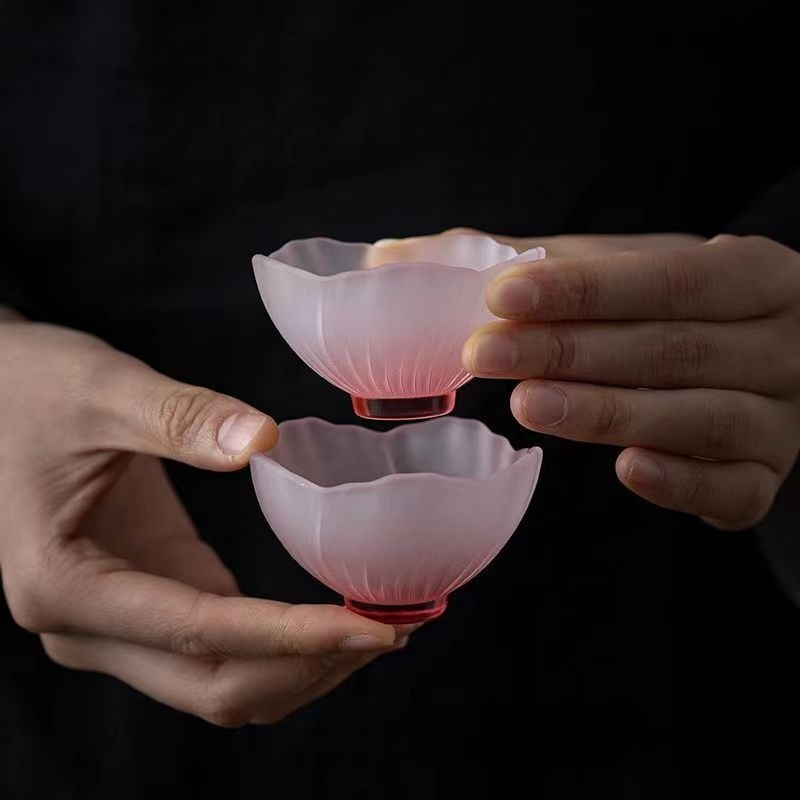 일본식 분홍색 내열유리 덮개형 그릇, 마스터컵, 차를  - Japanese Tea 리뷰 및 가격
