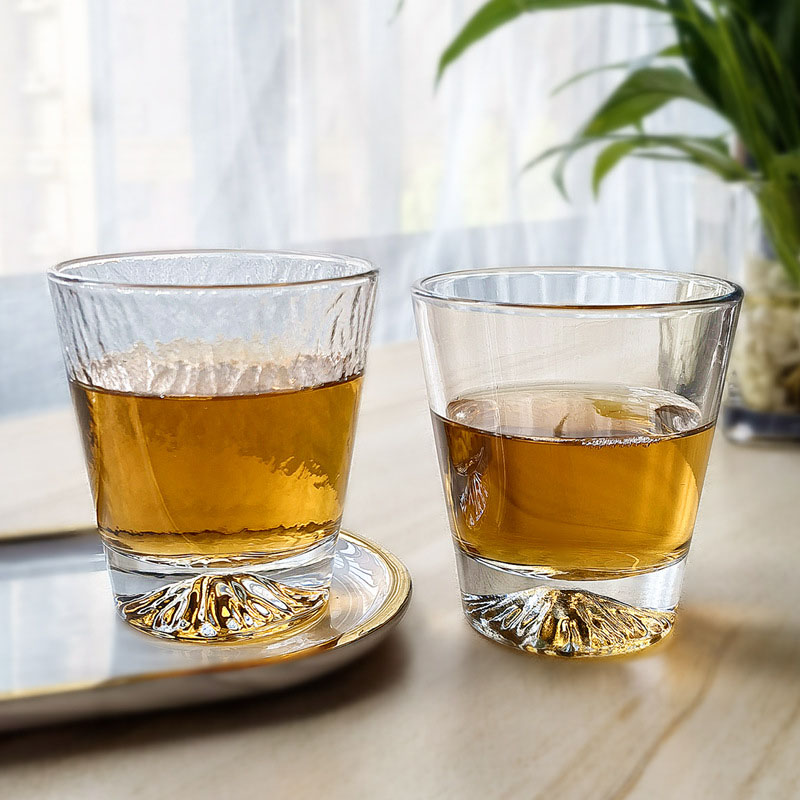 일본 스타일 와인 잔 세트, 후지 마운틴 뷰 컵, 크리 - Japanese Tea 리뷰 및 가격