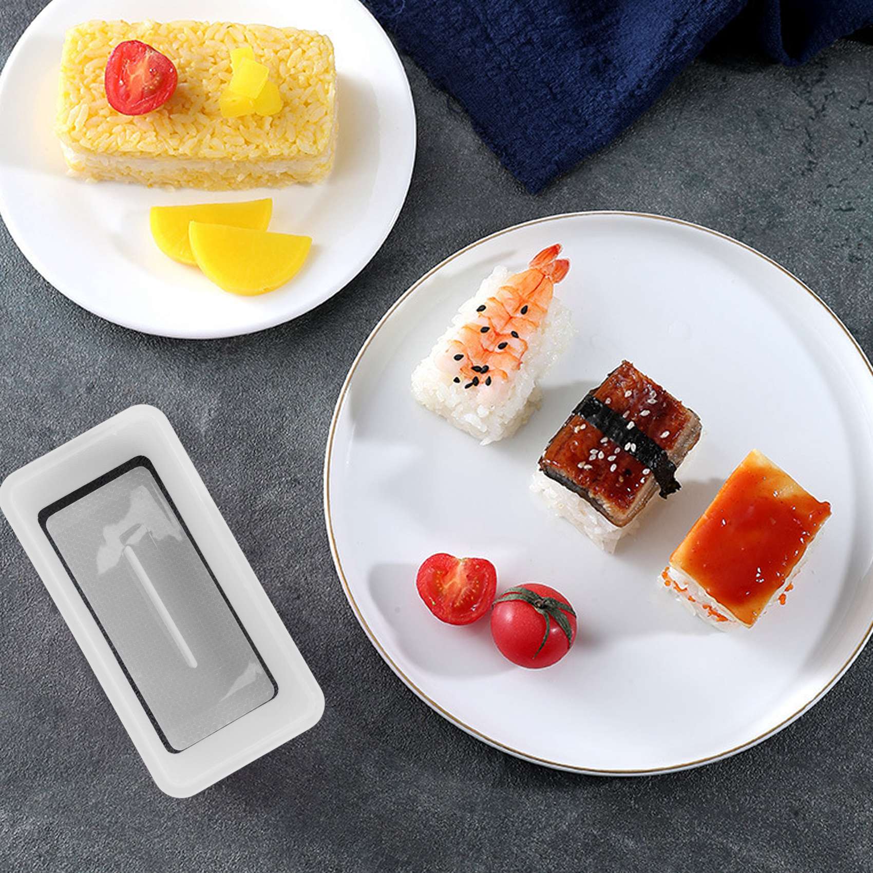 4 조각 Musubi Maker 프레스 금형 비 스틱  - Sushi Making Kit 리뷰 및 가격