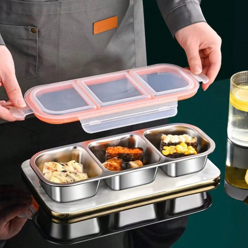 304 스틸 신선도 유지 도시락, 도시락통, 고급스러운 - Bento Box 리뷰 및 가격
