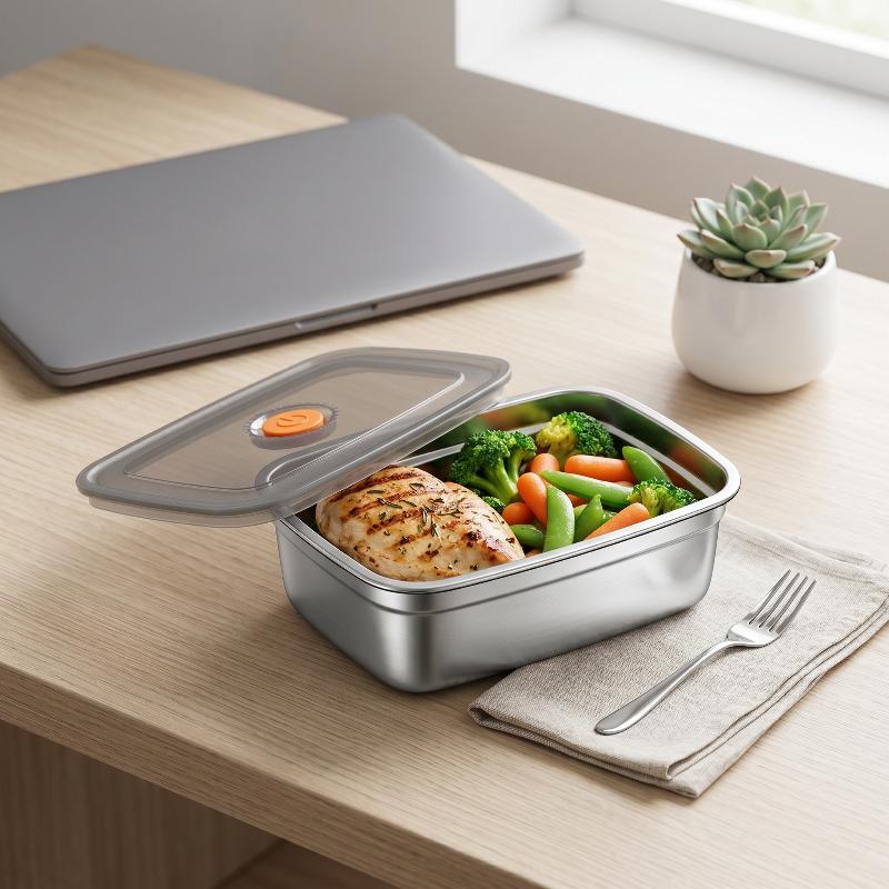 스테인레스 스틸 캠핑 도시락 상자 밀봉형 누출 방지 도 - Bento Box 리뷰 및 가격