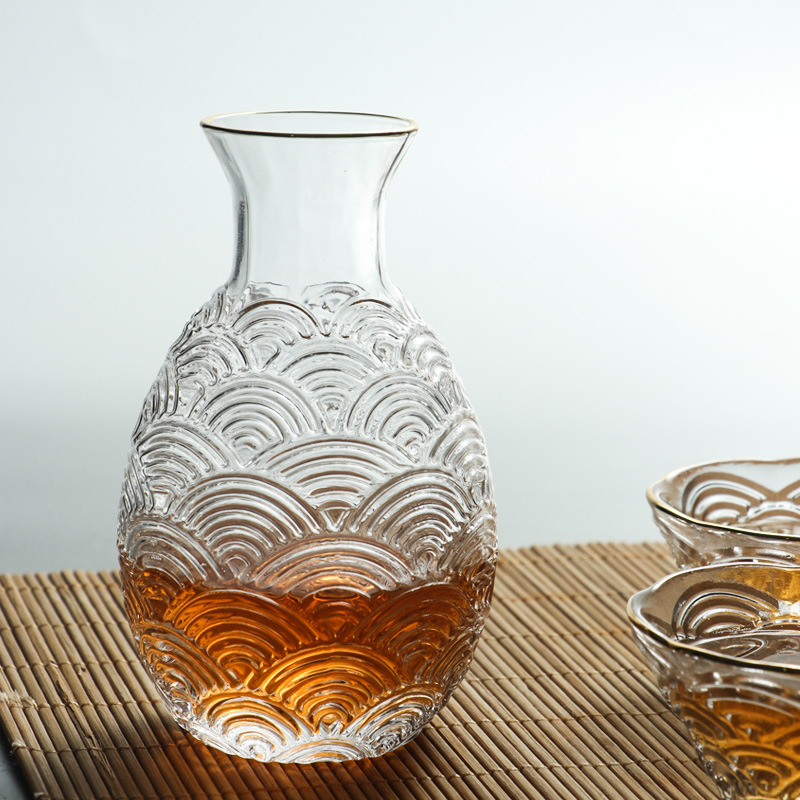 일본식 해머 사케 주전자 세트 유리 와인 포트 가정용  - Japanese Pottery 리뷰 및 가격