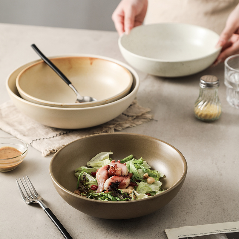 일본 세라믹 그릇 세트 1개, 창의적인 레트로 스타일  - Japanese Pottery 리뷰 및 가격