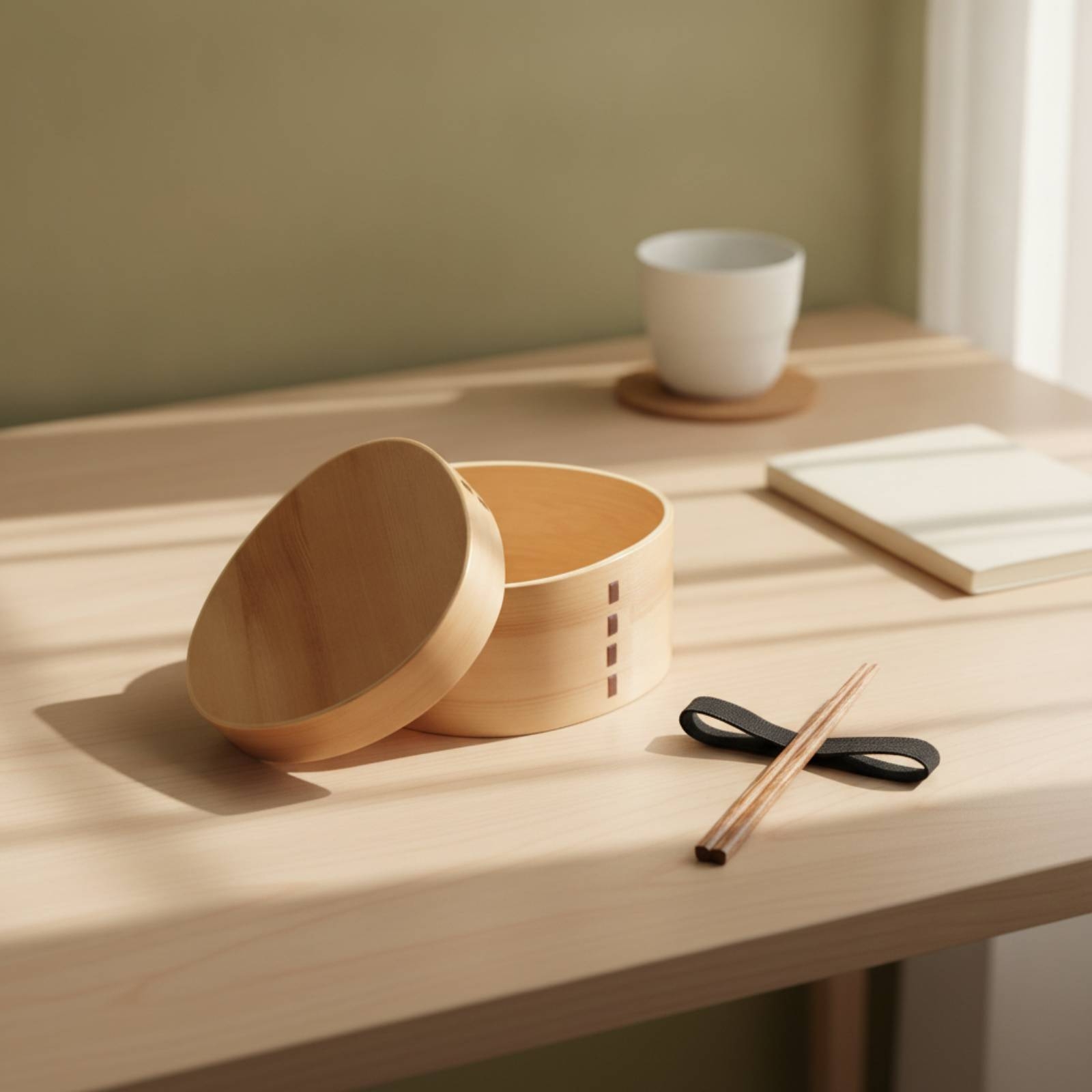 나무 도시락통 일본식 도시락통 칸막이형 전통 자연식 도 - Bento Box 리뷰 및 가격