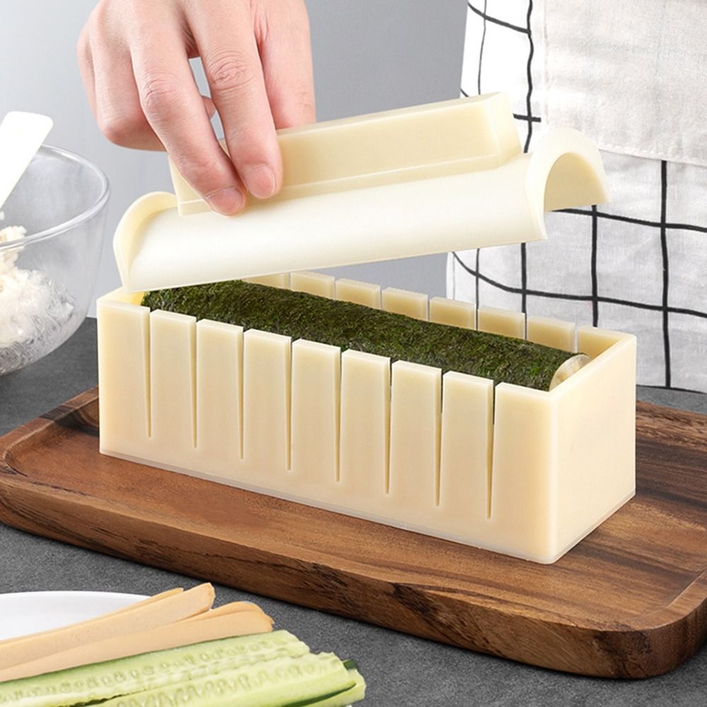 새로운 3pcs 스시 메이커 장비 키트 플라스틱 김밥  - Sushi Making Kit 리뷰 및 가격